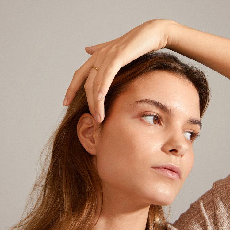 Pilgrim LULU Recycelter Stapelring, Vergoldet