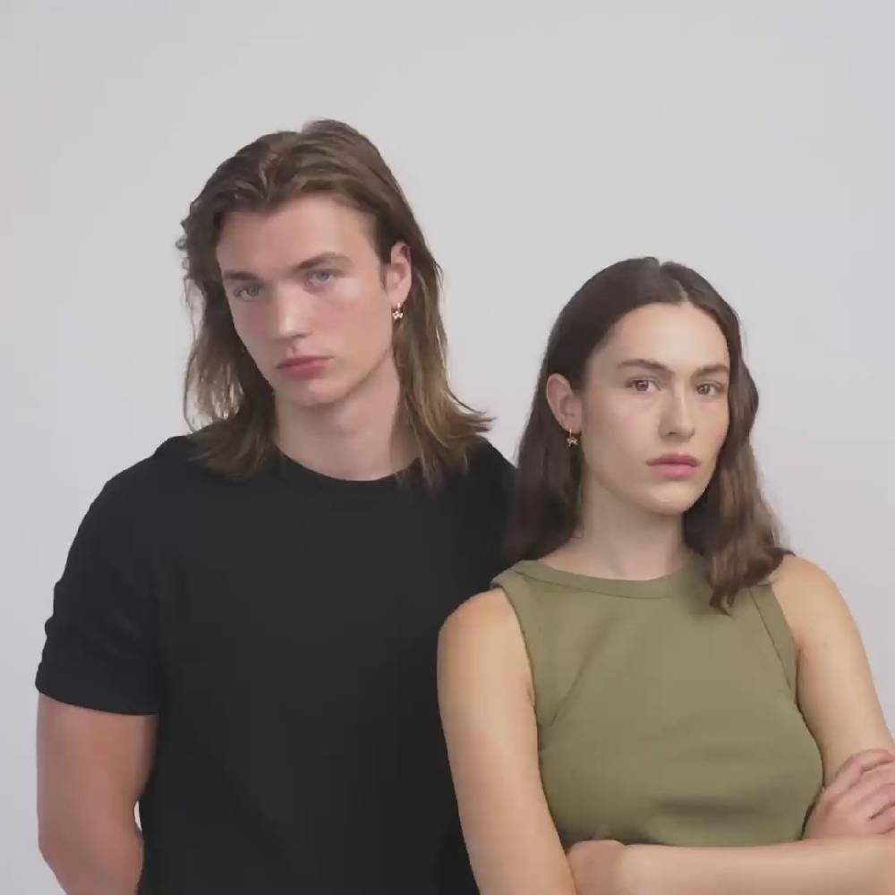 Pilgrim LYSANDRA Recycelte Creolen Vergoldet