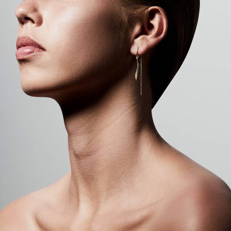 Pilgrim MALIA Recycelte Kristallohrringe, Vergoldet