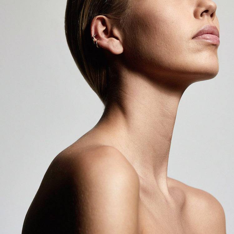 Pilgrim MARINA Cuff-Ohrringe Vergoldet