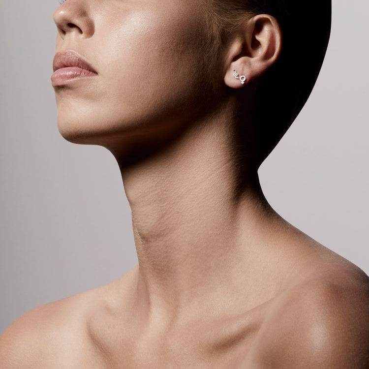 Pilgrim MAYA Multi Ohrringe, Versilbert