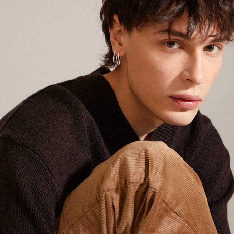 Pilgrim MICHALINA Recycelte Ohrringe Versilbert