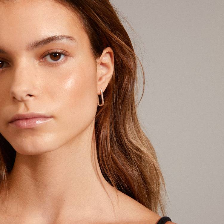 Pilgrim MICHALINA Recycelte Ohrringe Versilbert