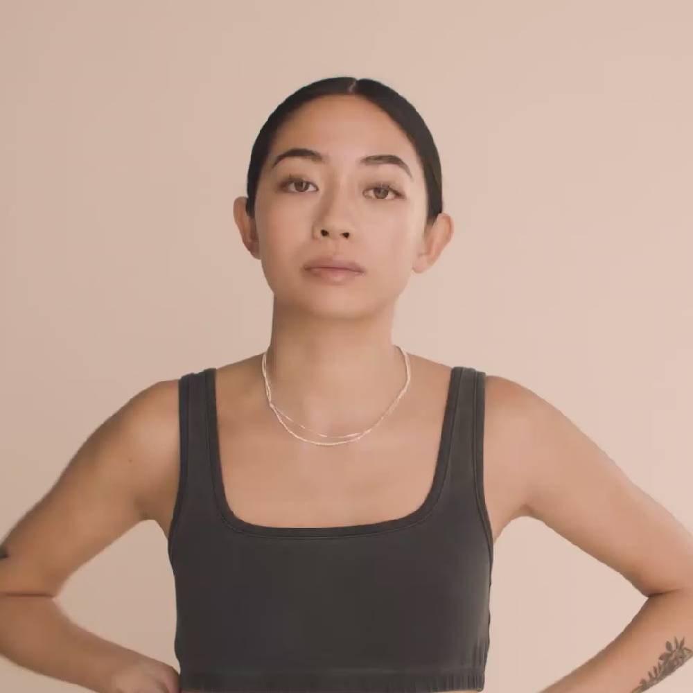 Pilgrim MILLE Kristall-Halskette, 2-in-1, Versilbert