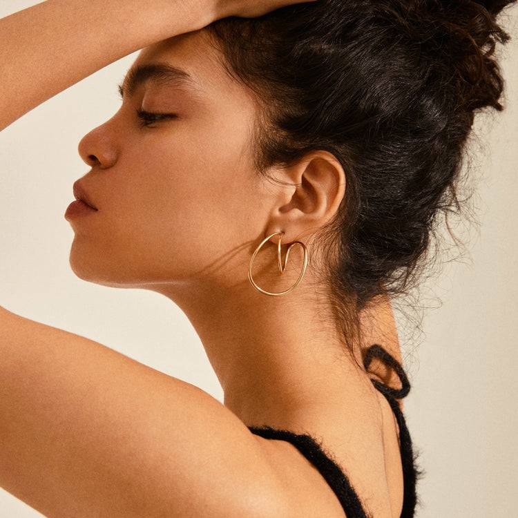 Pilgrim MILLER Ohrringe Vergoldet