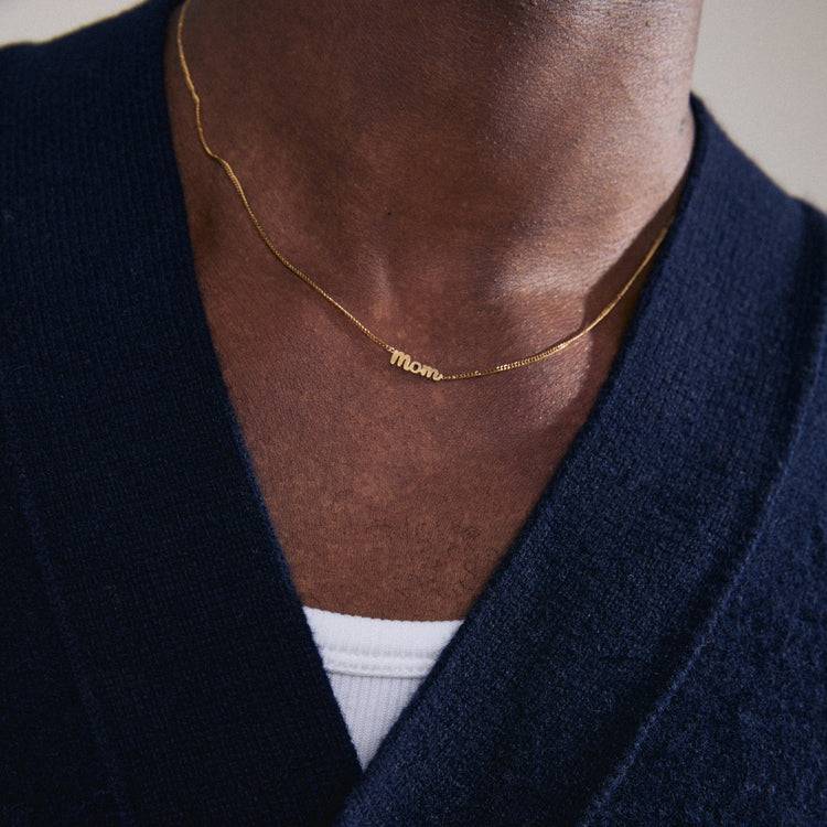 Pilgrim MOM Recycelte Halskette Vergoldet