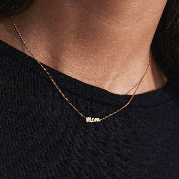 Pilgrim MOM Recycelte Halskette Vergoldet