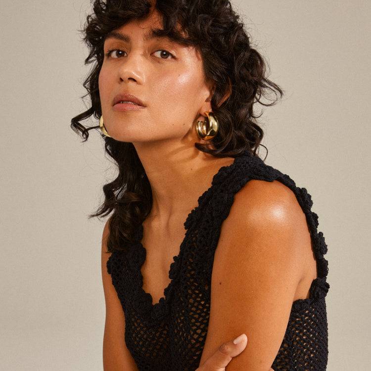 Pilgrim NAIA Recycelte Mega-chunky Hoops Vergoldet