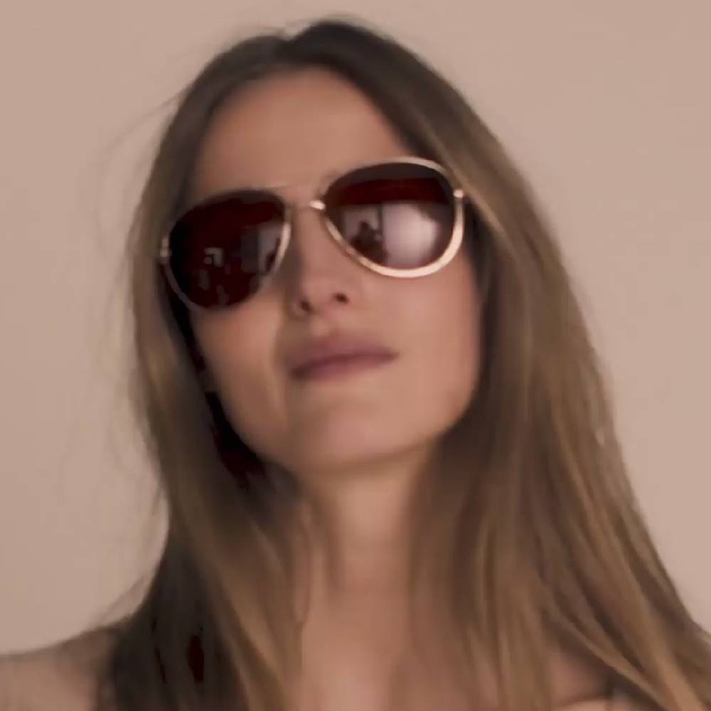 Pilgrim NANI Sonnenbrille Orange/Gold