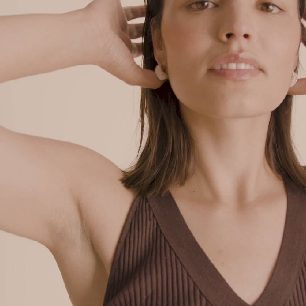 Pilgrim NAOMI Recycelte Kristall-Hoops Vergoldet