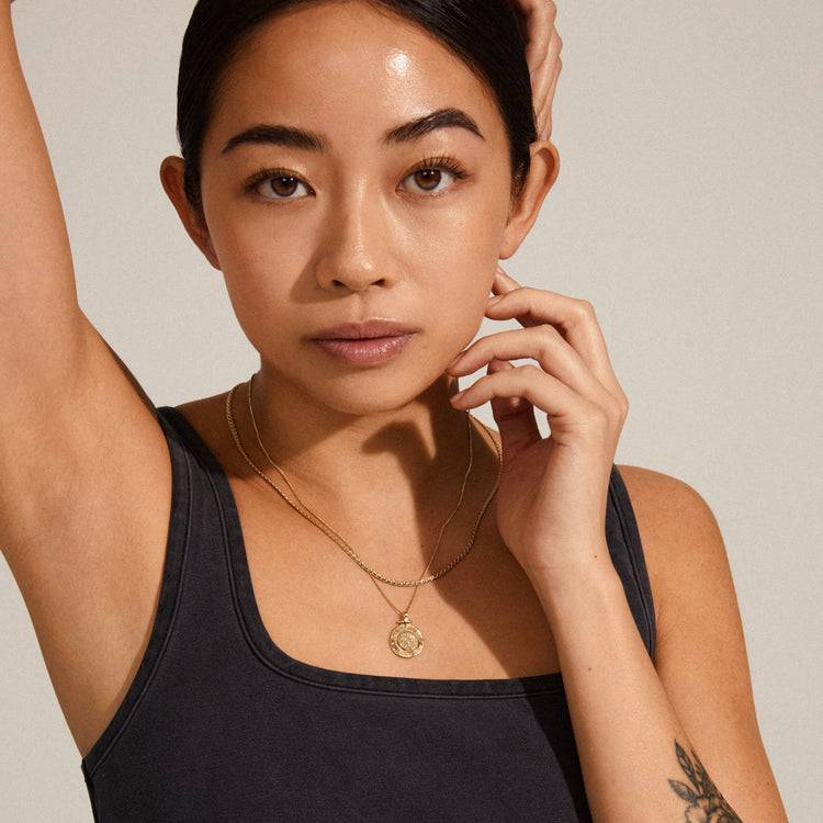 Pilgrim NOMAD 2-in-1 Münzhalskette Vergoldet