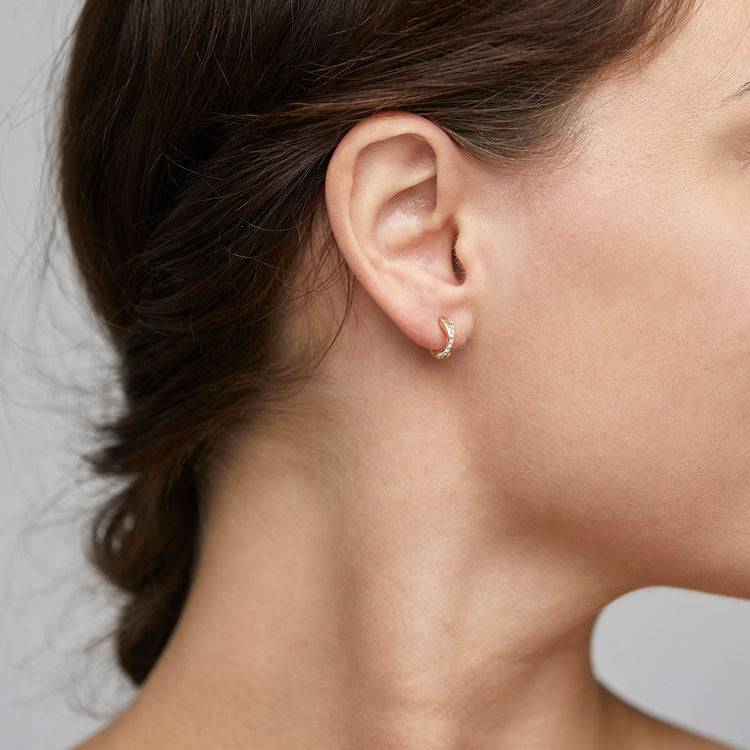 Pilgrim Ohrringe : Anouk : Vergoldet : Kristall