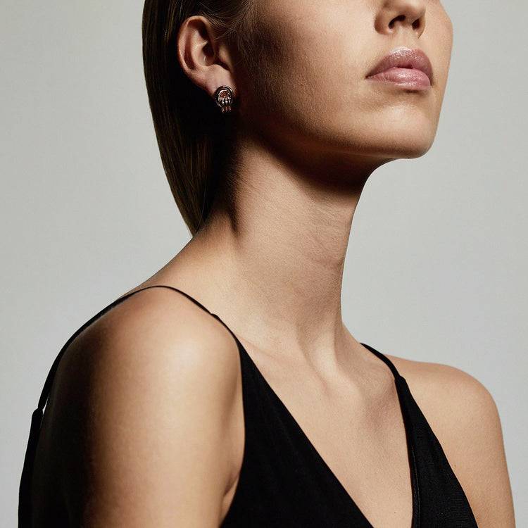 Pilgrim Ohrringe : Doris : Rosévergoldet