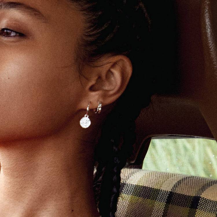 Pilgrim Ohrringe : Gerda : Versilbert