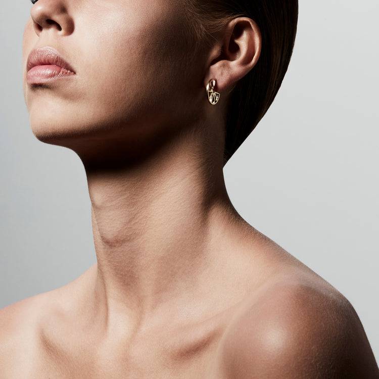 Pilgrim Ohrringe : Kaylee : Vergoldet : Kristall