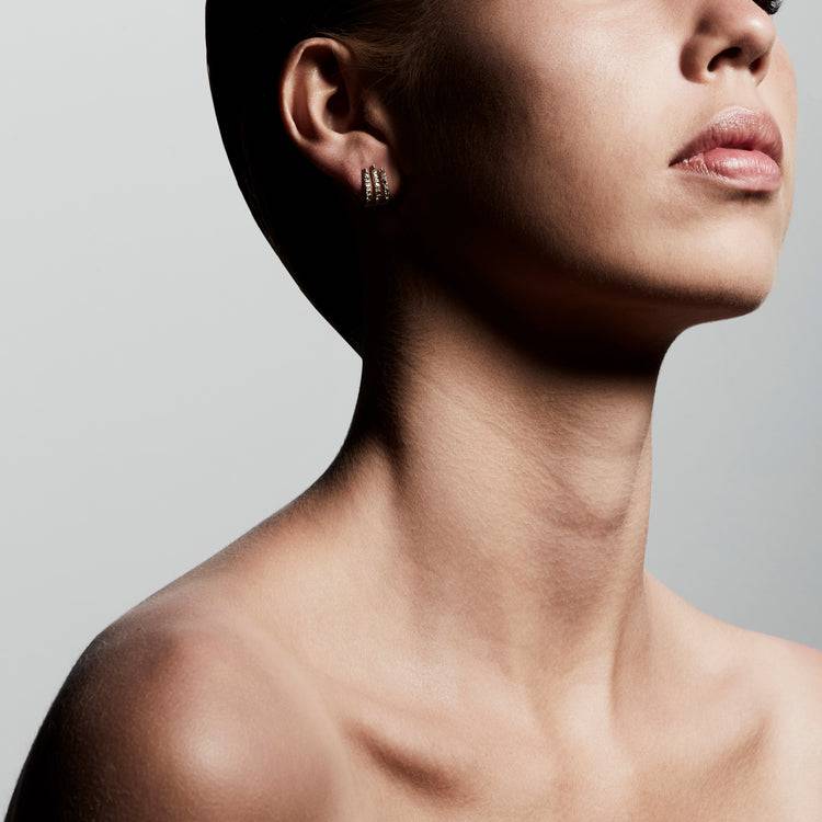 Pilgrim Ohrringe : Kaylee : Vergoldet : Kristall