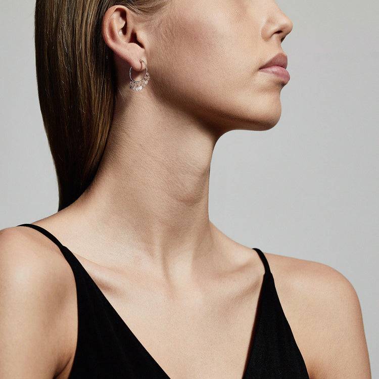 Pilgrim Ohrringe : Panna : Rosévergoldet