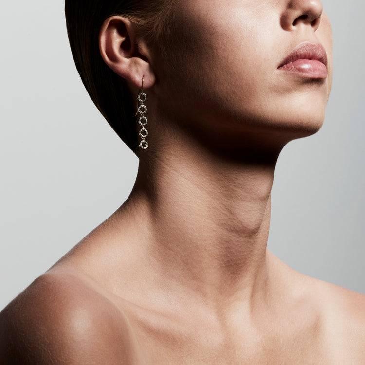 Pilgrim Ohrringe : Tessa : Vergoldet : Kristall