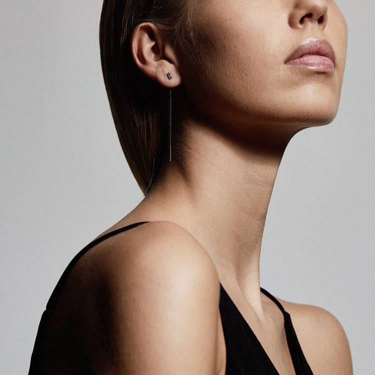 Pilgrim Ohrringe : Titiana : Hämatit-Farbe : Grau