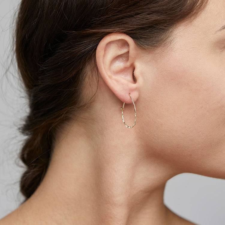 Pilgrim OLENA Recycelte Ohrringe, Vergoldet