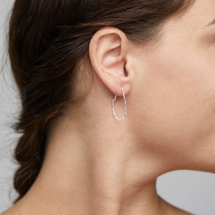 Pilgrim OLENA Recycelte Ohrringe, Versilbert