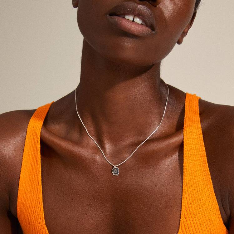 Pilgrim OPTIMISM Münz-Halskette, Versilbert