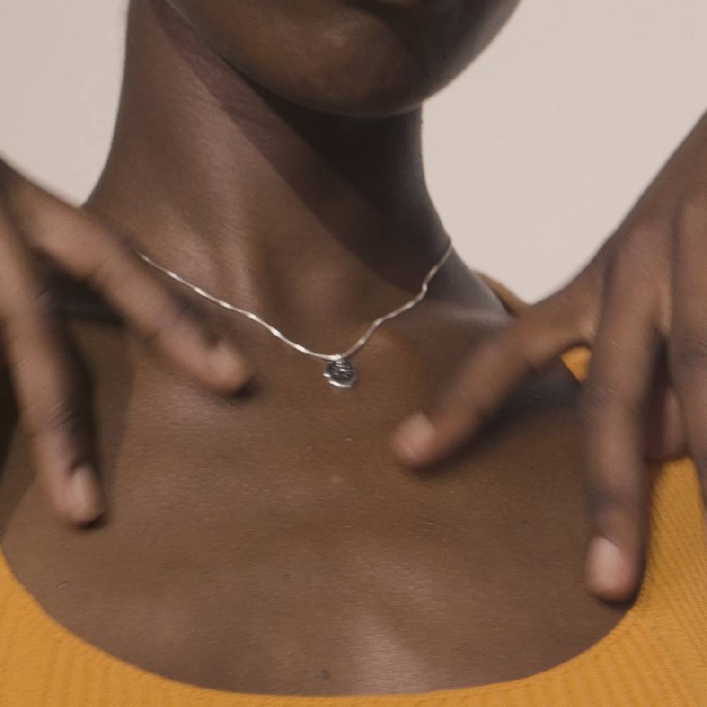 Pilgrim OPTIMISM Münz-Halskette, Versilbert