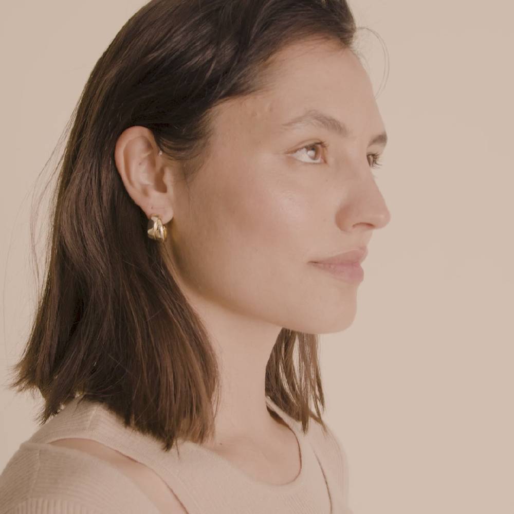 Pilgrim ORIT Recycelte Ohrringe Vergoldet