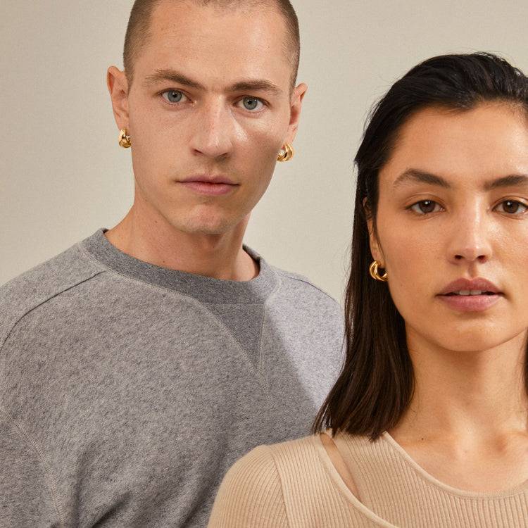 Pilgrim ORIT Recycelte Ohrringe Vergoldet