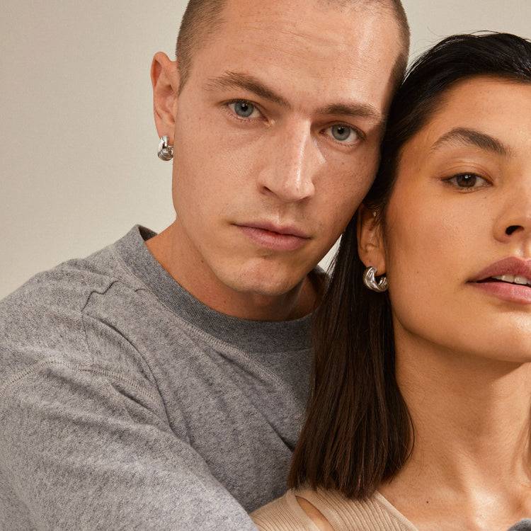 Pilgrim ORIT Recycelte Ohrringe Versilbert