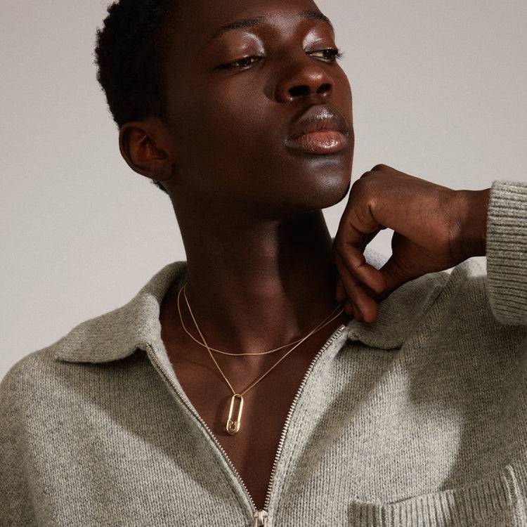 Pilgrim PACE Recycelte Halskette Vergoldet