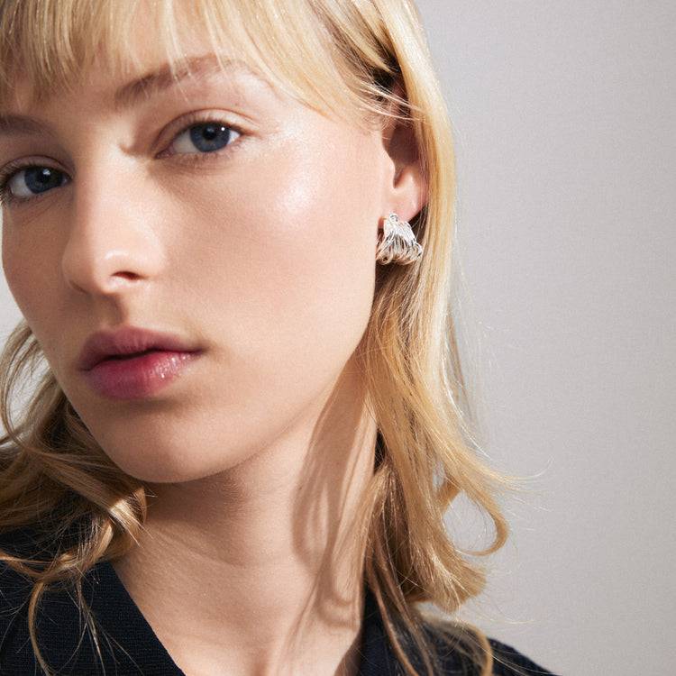 Pilgrim PAMELA Recycelte Ohrringe Versilbert