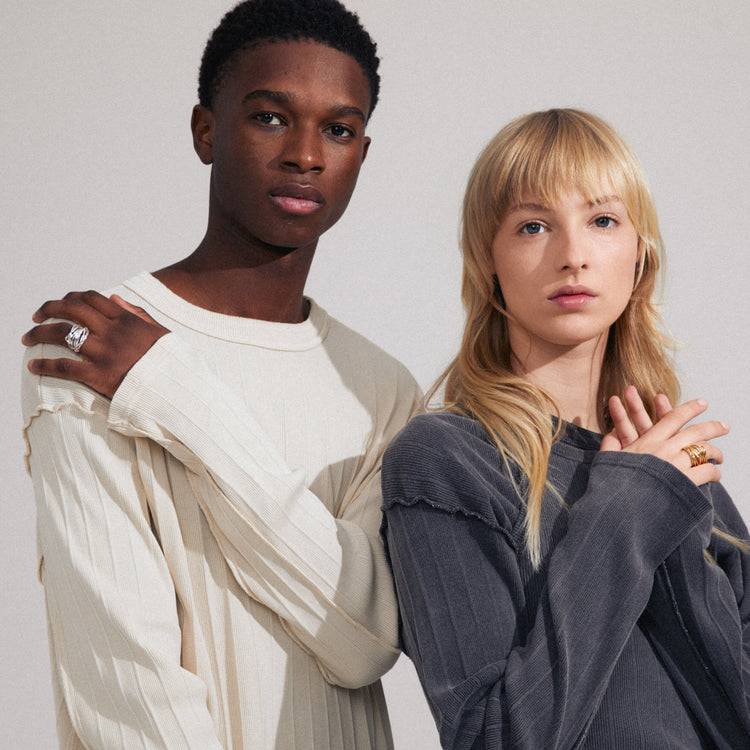 Pilgrim PAMELA Recycelter Ring Versilbert