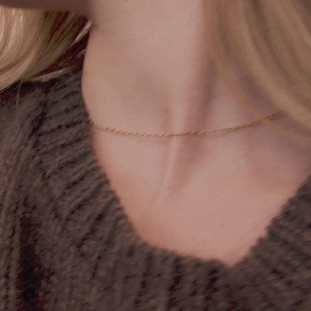 Pilgrim PARISA Recycelte Chain Halskette, Vergoldet