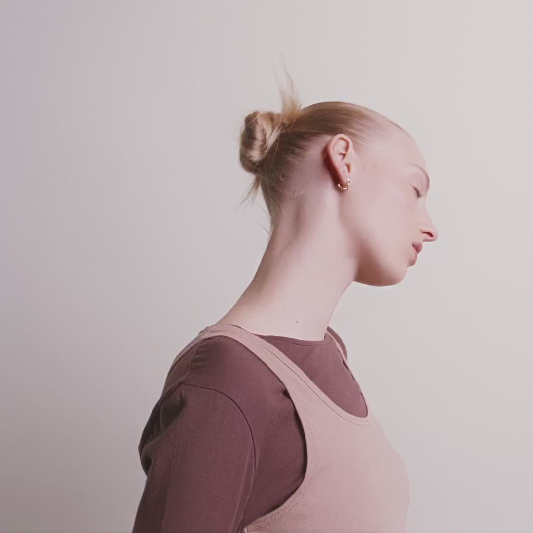 Pilgrim PENELOPE Recycelte Ohrringe Vergoldet