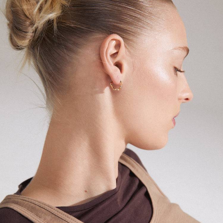 Pilgrim PENELOPE Recycelte Ohrringe Vergoldet