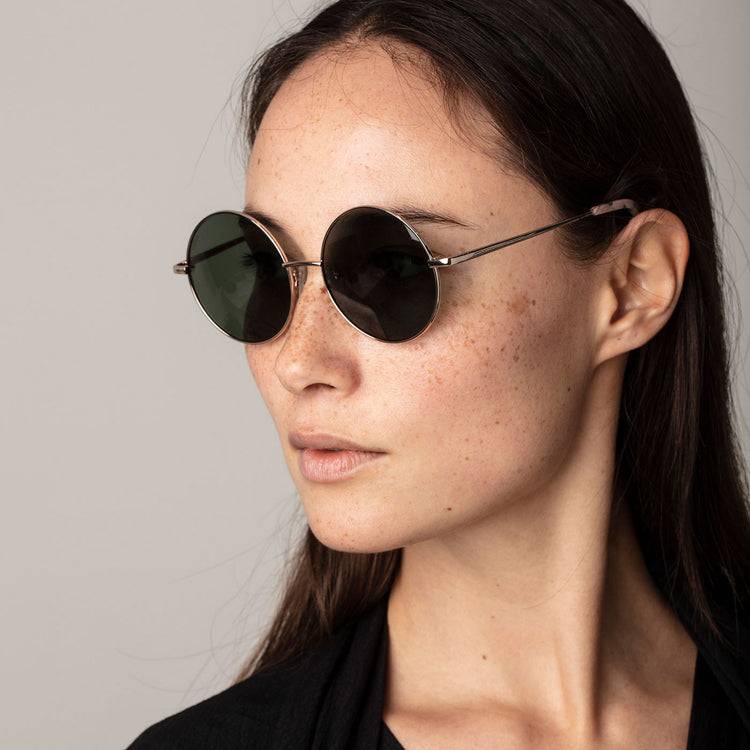 Pilgrim POLLY Sonnenbrille, Grau/Silber