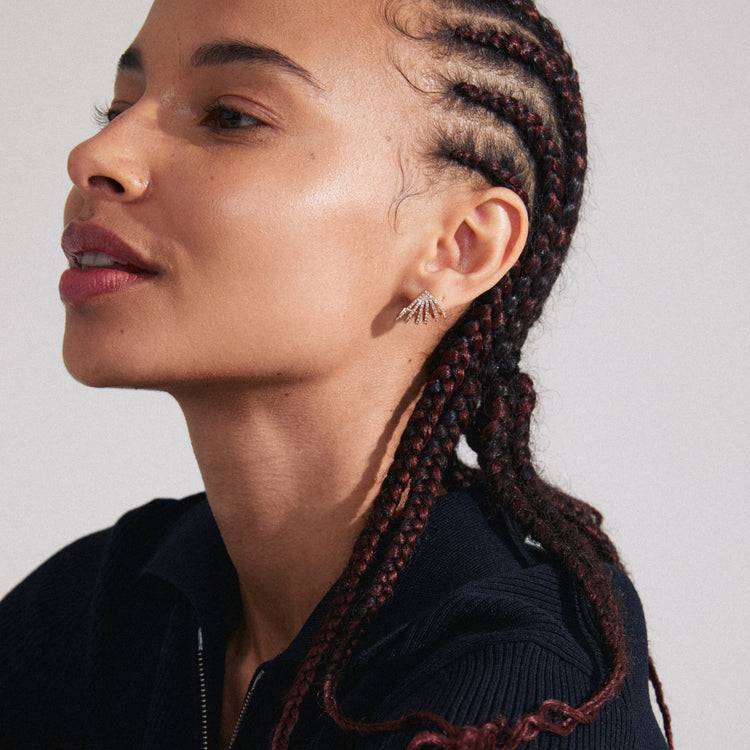 Pilgrim PRISCILLA Recycelte Ohrringe Vergoldet