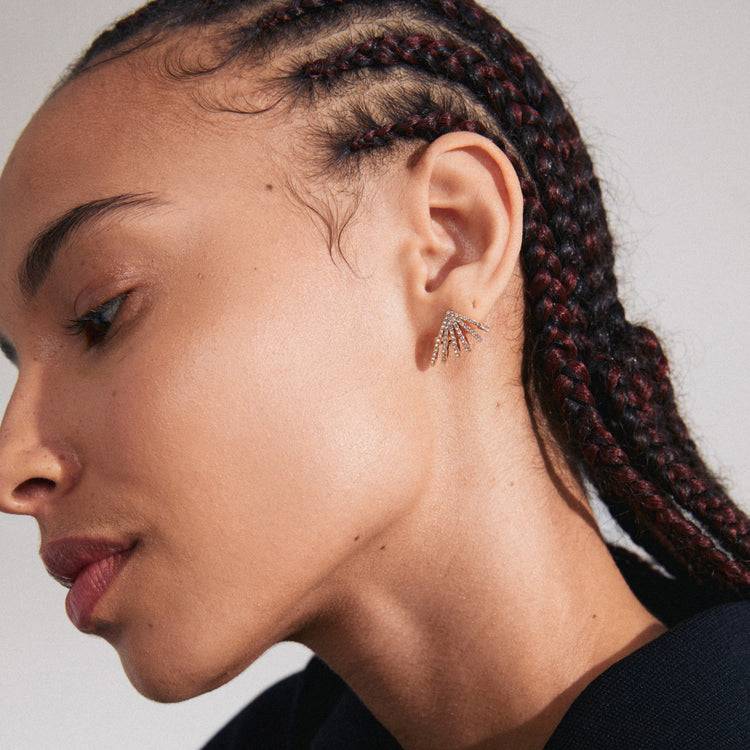 Pilgrim PRISCILLA Recycelte Ohrringe Vergoldet