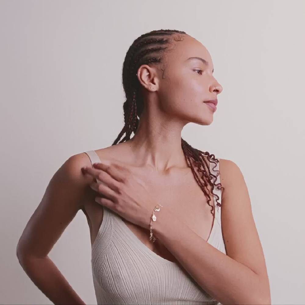 Pilgrim PRUCENCE Recyceltes Armband Vergoldet