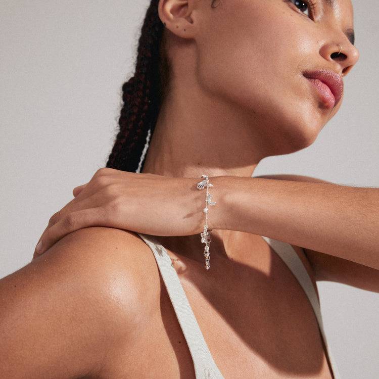 Pilgrim PRUCENCE Recyceltes Armband Versilbert