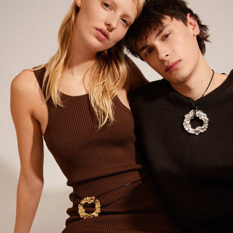 Pilgrim PULSE Recycelte Multikette Versilbert