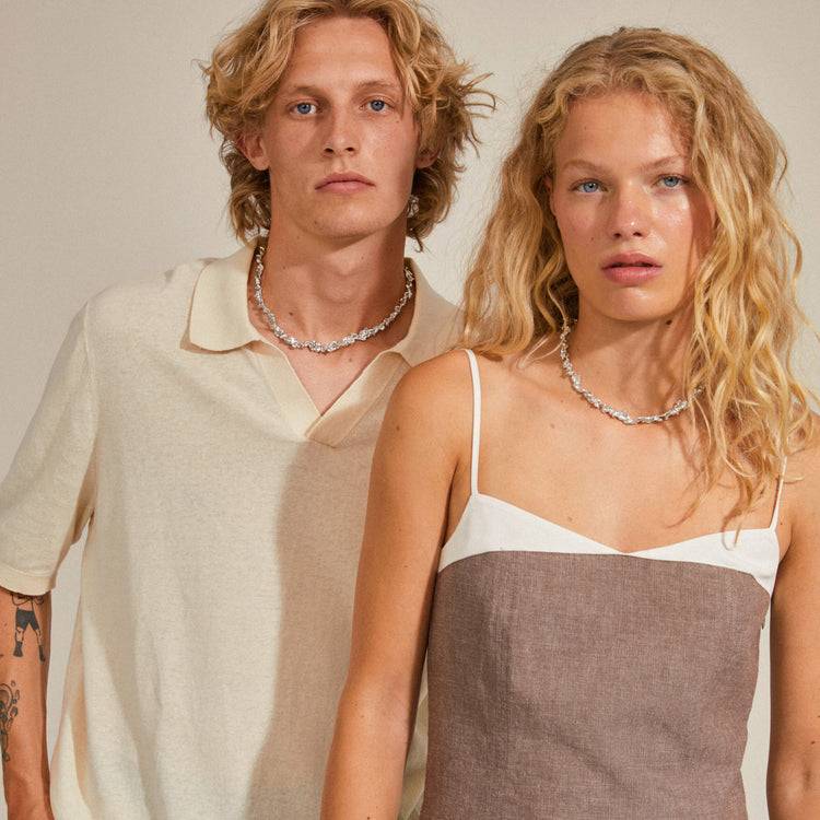 Pilgrim RAELYNN Recycelte Halskette Versilbert