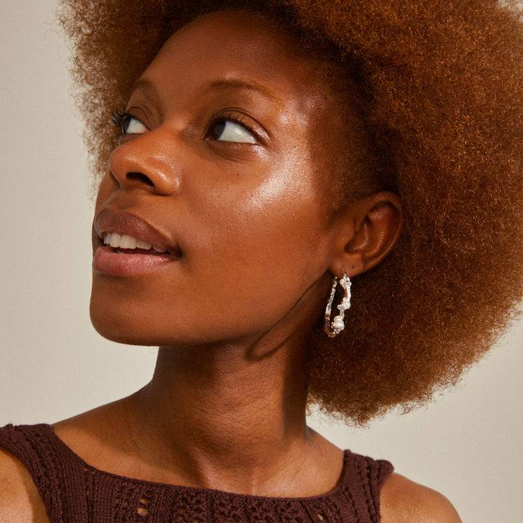 Pilgrim RAELYNN Recycelte Hoops Versilbert