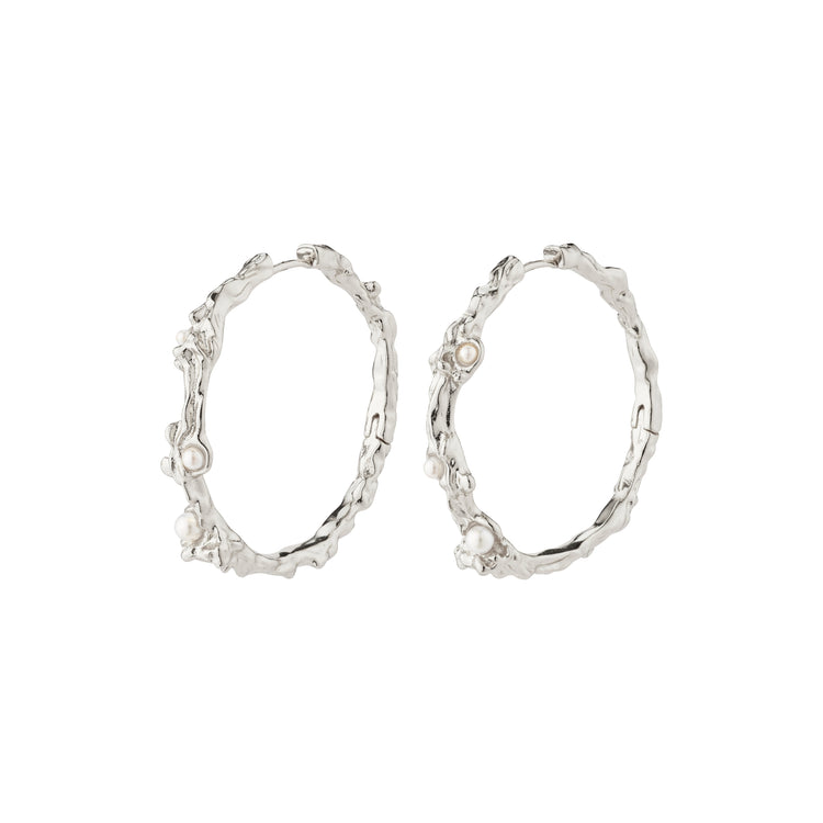 Pilgrim RAELYNN recycelte Hoops versilbert