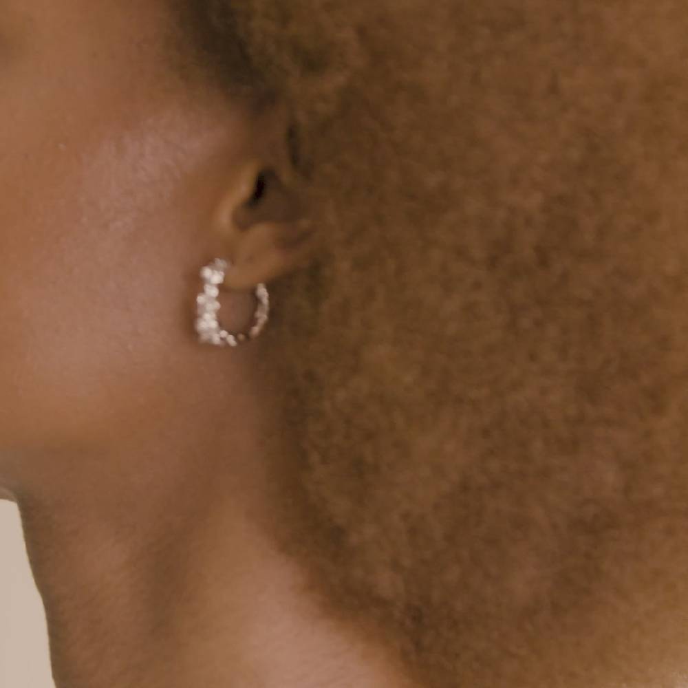 Pilgrim RAELYNN Recycelte Ohrringe Versilbert