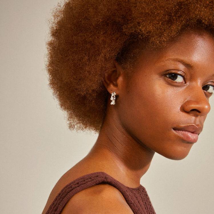 Pilgrim RAELYNN Recycelte Ohrringe Versilbert