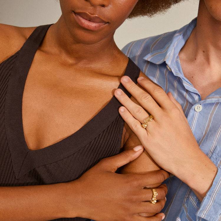 Pilgrim RAELYNN Recycelter Ring Vergoldet