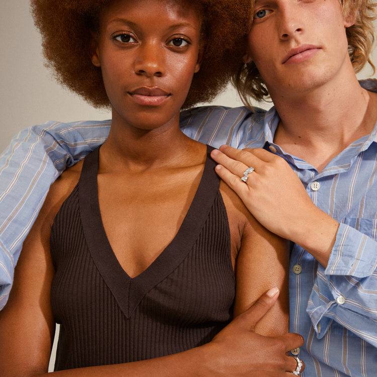 Pilgrim RAELYNN Recycelter Ring Versilbert