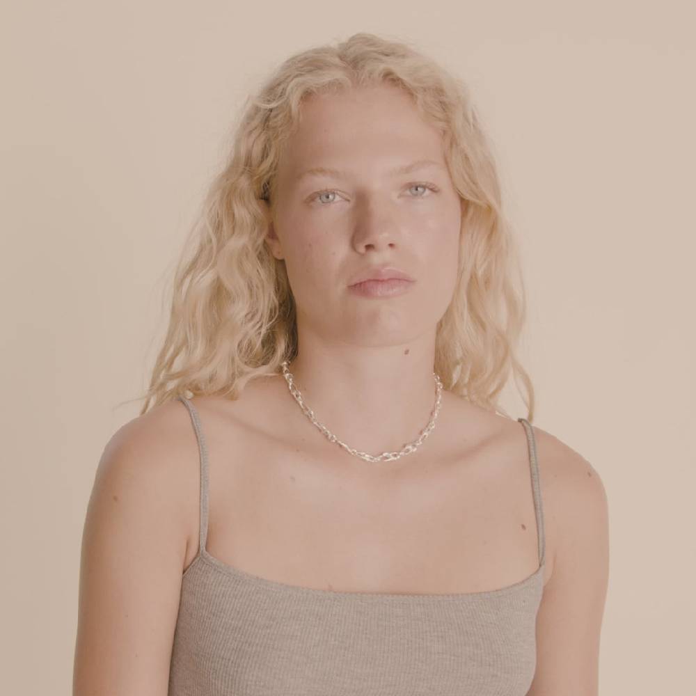 Pilgrim RANI Recycelte Halskette Versilbert